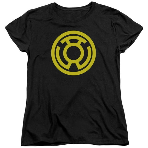 Green Lantern - Yellow Emblem - Women's Short Sleeve Shirt - XX-Large