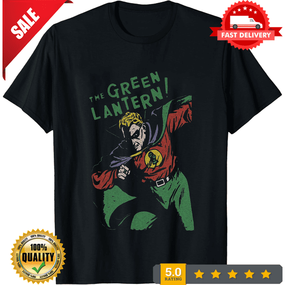 Green Lantern the 1st, Alan Scott Mens Unisex T-Shirt, Order Sm to 5x -new, NEW INSTOCK-TH78631