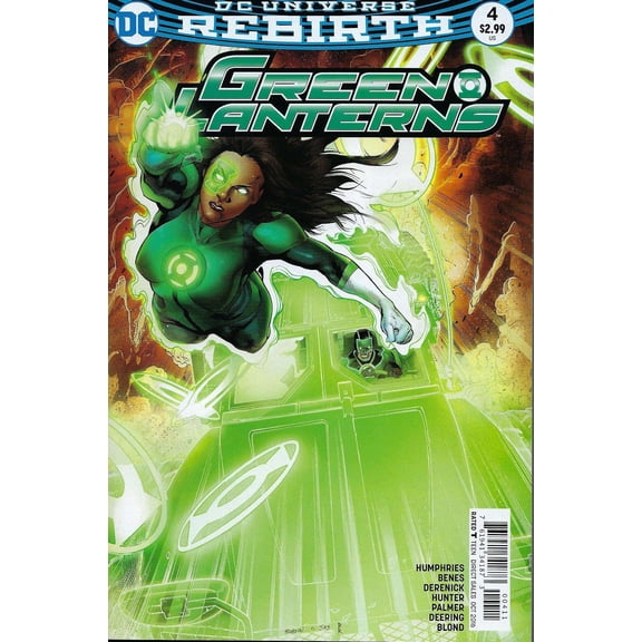 Green Lanterns #4 VF ; DC Comic Book