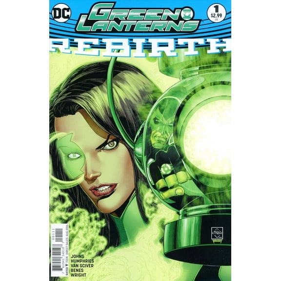 Green Lanterns: Rebirth #1 VF ; DC Comic Book
