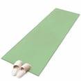 thumbnail image 1 of Green Large Area Rugs for Bedroom Living Room, Soft Non Slip Carpet Bedside Rug, Minimalist Solid Color Modern Abstract Rectangular Floor Cover Kitchen Accent Rug 2'x6' for Dining Room/Office, 1 of 9