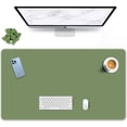 thumbnail image 1 of Green Large Mouse Pad Non-Slip Desk Pad Keyboard and Mouse Desk Mat Gaming Mousepad for Gamer, Office & Home, 31.5 x 15.7 in, 1 of 6