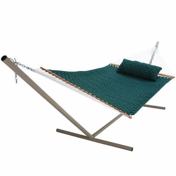 Green Large Soft Weave Hammock