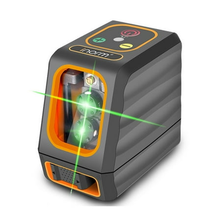 Green Laser Level 2 Line 100FT with Dual Module LD Transmitter,Automatic leveling,Japan LD Light Source,Horizontal/Vertical/Cross Line,Remote Pulse Mode,Vertical Line Across Zenith,Cross Line Laser