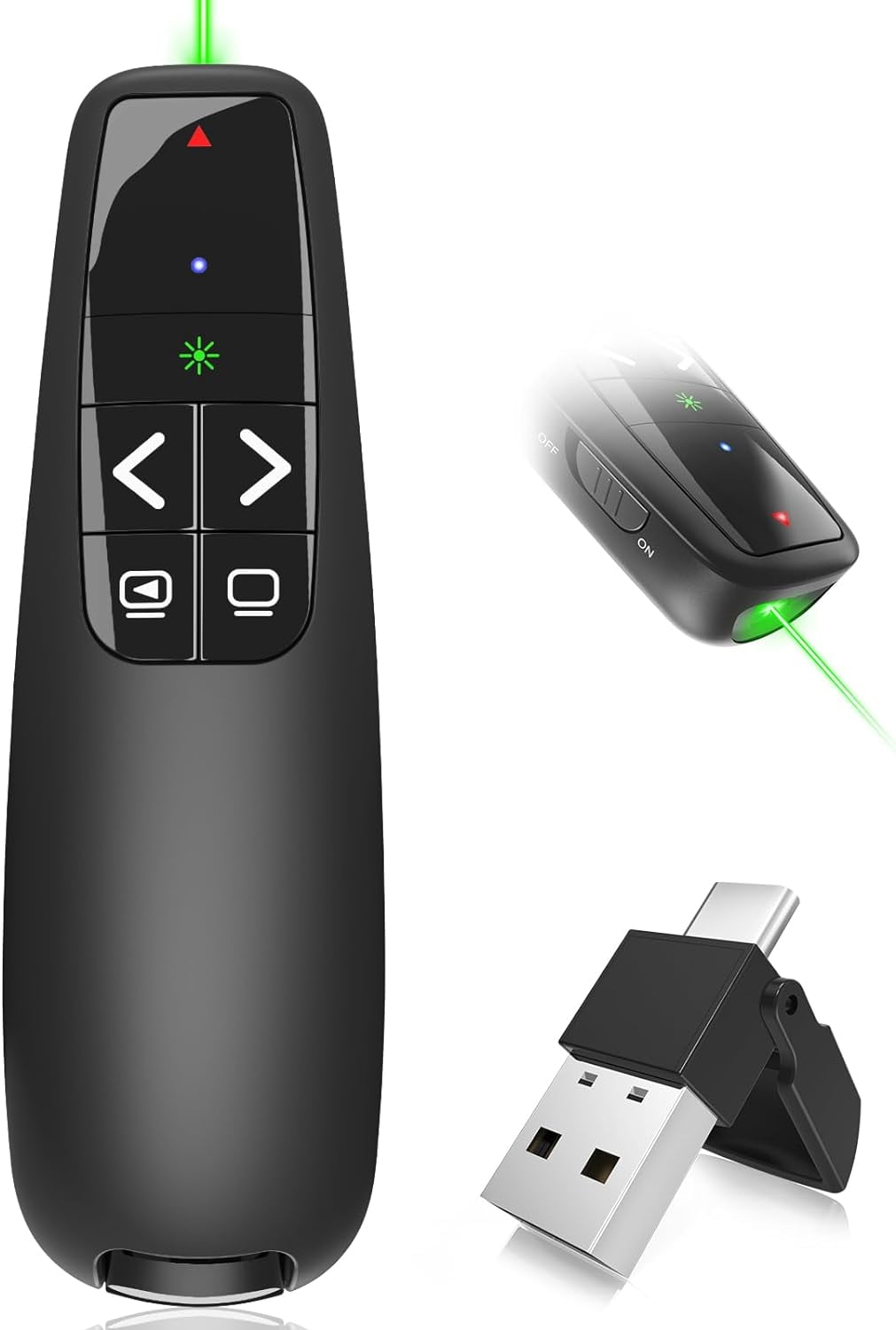 Green Laser Pointer For Powerpoint Presentations Presentation Clicker