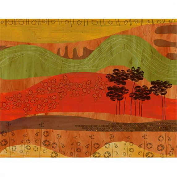 Green Leaf Art YS660111bC Green Leaf Canvas Art Harmony View 1