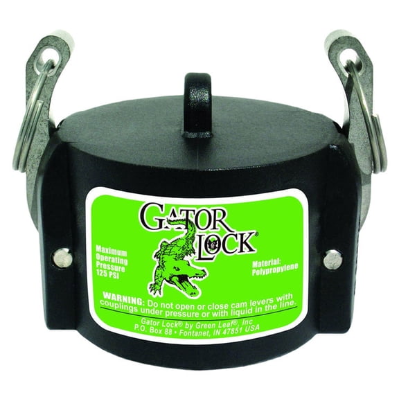 Green Leaf 2 in. Male each Polypropylene Camlock Cap 1 pk