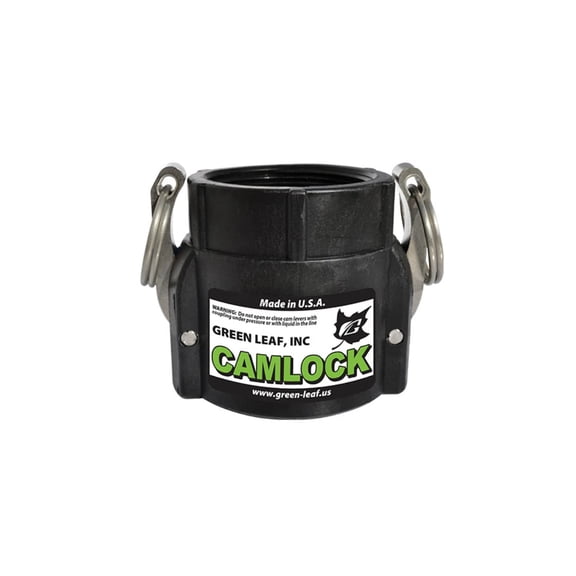 Green Leaf GLP200DNL Female Cam Lever Coupling, 2"