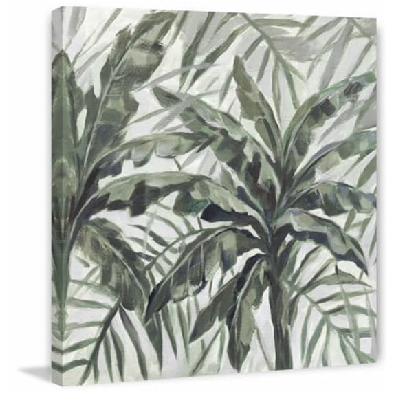 Green Leaf I Painting Print on Wrapped Canvas