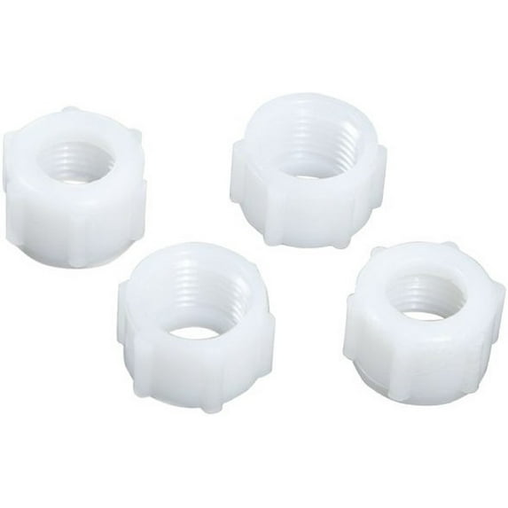 Green Leaf Inc 8027-4 Swivel Nut Nozzle Fittings 11/16 Inch 4 Pack