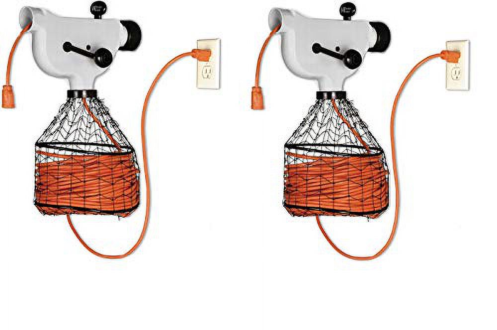 Green Leaf WW3D Wonder Extension Cord Winder, Gray (2, Gray)