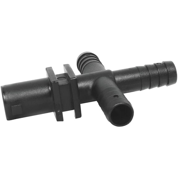 Green Leaf Y8231015 Dry Boom Nozzle Body Cross 1/2 in Quick x Hose Barb EPDM