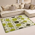 thumbnail image 1 of Green Leafy Design Soft Polyester Area Rug 31''x20'', Non Slip, Memory Foam, Water Absorbent, 1 of 7