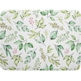 thumbnail image 1 of Green Leaves Branches Dish Drying Mat 18x24 for Kitchen Spring Leaves Botanical Dishes Pad Dish Drainer Rack Mats Absorbent Quick Dry Kitchen Decor, 1 of 6