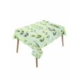 thumbnail image 1 of Green Leaves Rectangle Tablecloth, Summer Botanical Farmhouse Leaf Waterproof & StainResistant Tablecloth, Washable Oil-proof Table Cover for Dining/Party/Wedding/Camping/Buffet 60x84 In, 1 of 9
