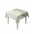 thumbnail image 1 of Green Leaves Table Cloth, Waterproof Tablecloth for Square Tables, Summer Botanical Reusable Washable Fabric Table Cover for Restaurant Kitchen Dining Tables 54"x54" Watercolor Weeping Rustic, 1 of 9