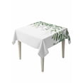 thumbnail image 1 of Green Leaves Table Cloth, Waterproof Tablecloth for Square Tables, Summer Botanical Reusable Washable Fabric Table Cover for Restaurant Kitchen Dining Tables 60"x60" Watercolor Weeping, 1 of 9