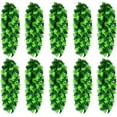 thumbnail image 1 of Green Leis Bulk for St. Patrick's Day Hawaii Leis Hawaiian Flowers Neck Loop, Luau Leis Necklaces Green Leis for Hula Leis Dance St. Patrick's Day Tropical Theme Party Favors, 1 of 5