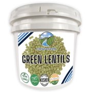 Green Lentils | 25 LBS | Emergency Food Storage Bucket | Non-GMO | Vegan | Bulk