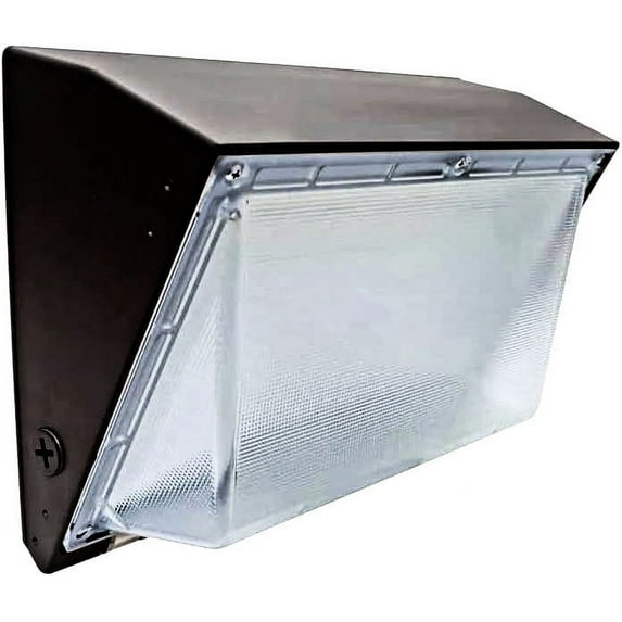 Green Light Depot LED Wall Pack Light - 60W - 9,595 Lumens - Photocell Included - SWP4 - Forward Throw - DLC Listed