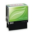 thumbnail image 1 of Green Line Message Stamp, Paid, 1 1/2 X 9/16, Red | Bundle of 2 Each, 1 of 4