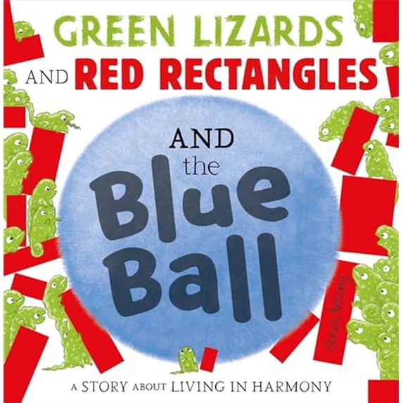 Pre-Owned Green Lizards and Red Rectangles and the Blue Ball Paperback