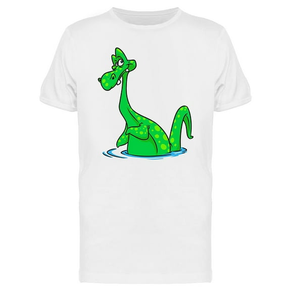 Green Lonch Ness Goofy T-Shirt Men -Image by Shutterstock, Male Large