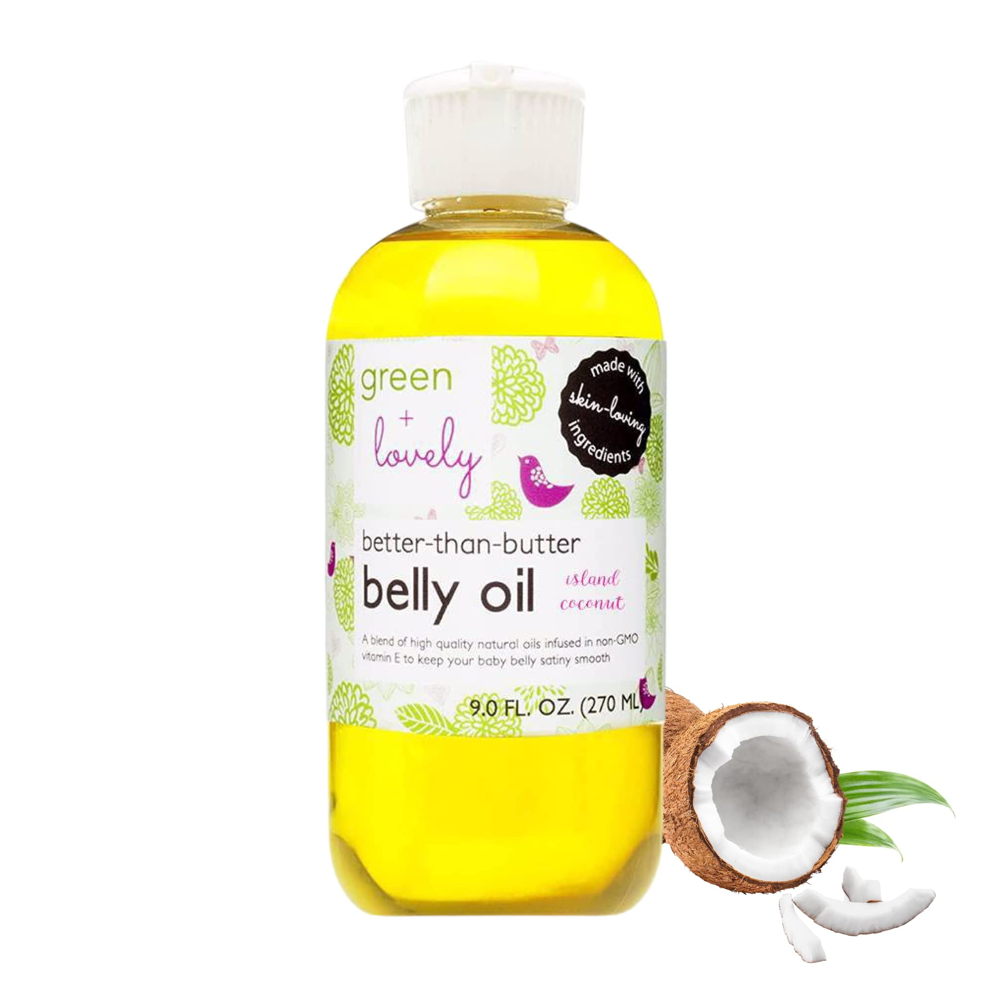 Green + Lovely Better NG01 than Butter Belly Oil Pregnancy Stretch Mark
