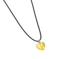 thumbnail image 1 of Green Loves Heart Stone Couple Necklace Natural Stone Geometric Pendant Necklace Fashion Bohemian Jewelry Gift, 1 of 5