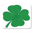 thumbnail image 1 of Green Luck Abstract of Four Leaves Clover Conceptual Flora Nature Mousepad Mouse Pad Mouse Mat 9x10 inch, 1 of 3