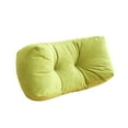 thumbnail image 1 of Green Lumbar Support Cushion Set - Machine Washable Polyester Pillow for Office, Sofa & Bed - 6-Pack PP Cotton Filled Nap Pillow, 1 of 6