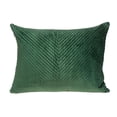 thumbnail image 1 of Green Lumbar Tufted Throw Pillow, 1 of 5