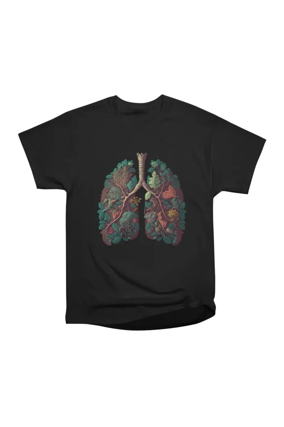 Green Lung T-Shirt Tee Gift For Him Merch For Her Apparel For Friend