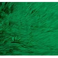 Green Luxury Long Pile Faux Fur Fabric, 60” Inches Wide Sold By The
