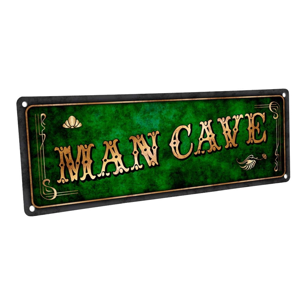 Man Den Signs Green Man Cave 4