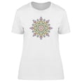 thumbnail image 1 of Green Mandala With Hearts Tee Women's -Image by Shutterstock, 1 of 2