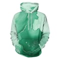 thumbnail image 1 of Green Marble Abstract Art 3D Print Hoodie Men Women Autumn Thin Pullover Sweatshirt Vintage Streetwear Tops, 1 of 6