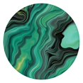thumbnail image 1 of Green Marble Color Flow Pattern Round Fitted Tablecloth with Elastic Edge,Dining Table Cover Waterproof,Outdoor Round Tablecloth for Camping,Dining,Indoor and Outdoor, 1 of 7
