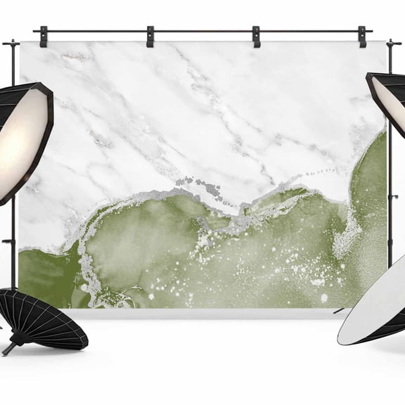 Green Marble Texture Photography Backdrop 7x5FT, Abstract Retro Wave Photo Backdrops, Background for Photography Studio Photo Studio Background, Back Drop for Photoshoot