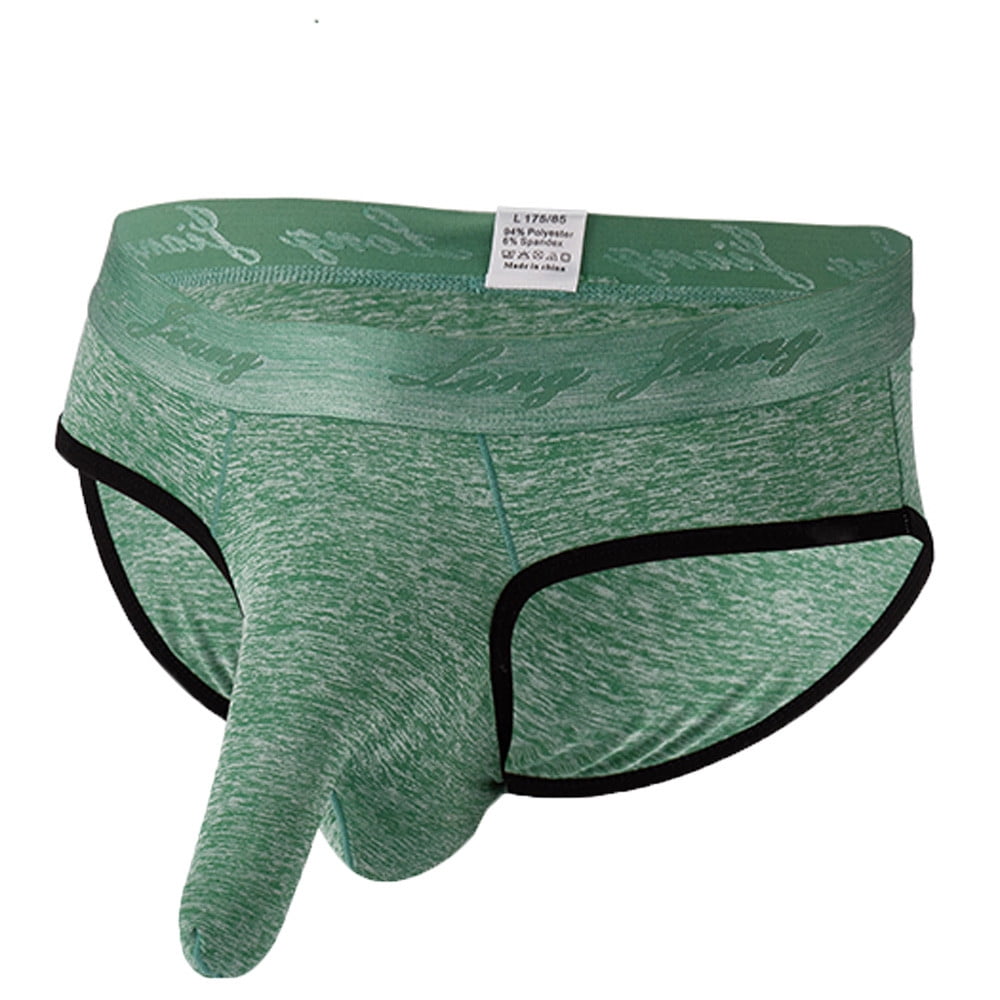Green Mens Underwear Men'S Soft Briefs Underpants Shorts Nylon