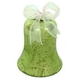thumbnail image 1 of Green Mercury Glass Bell Ornament, 1 of 4