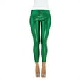 thumbnail image 1 of Green Mermaid Novelty Fish Scale Printed Leggings Stretch Tight Pants M, 1 of 2
