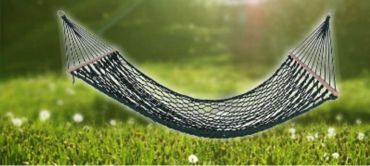Green Mesh Hammock for Backyard, Patio, and Camping
