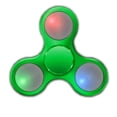 thumbnail image 1 of Green Metallic LED EDC Fidget Spinner, 1 of 1