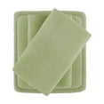 thumbnail image 1 of Green Micro Fleece Sheet Set - Ultra Soft 100% Polyester Bedding - Cozy and Warm Twin/Full/Queen Size Comfort for All Seasons - Hypoallergenic and Durable, 1 of 3