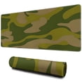 thumbnail image 1 of Green Military Camouflage &nbsp;mouse Padswaterproofnon Slip&nbsp;for Office Home Work Gaminggaming Mouse PadRubber Base Mousepad with Stitched Edges 31.5x11.8inches, 1 of 7