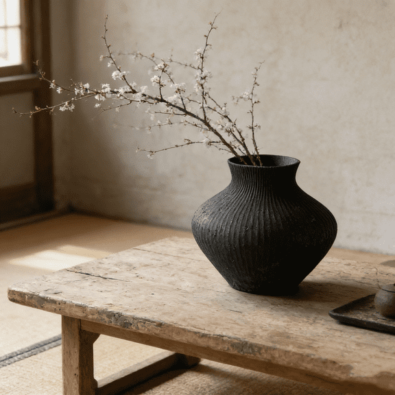 Green Minimalist Vase, Simple Modern Ceramic Decorative Vase For Home Office Desktop, Living Room, Dining Room, Wedding Centerpieces, With 1Pc Green Vase For Fresh Flowers