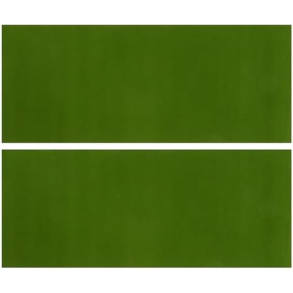 Green Model Grass Mat 2Pcs Model Train Grass Mat Artificial for Crafts Decoration Scenery  Landscape Miniature Doll House Sand Table Lawn Fake