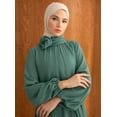 thumbnail image 1 of Green - Modest Dress - Refka, 1 of 8