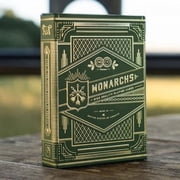 Green Monarch Premium Playing Cards